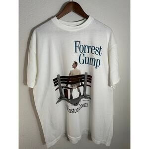 Forrest Gump " Have a Nice Day" Vintage Reprint Single Stitch T-shirt Hanes Tag